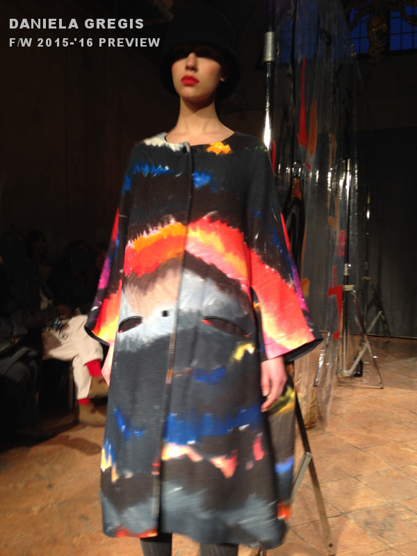 Daniela Gregis A/I 2015-16...Anteprima dalla sfilata di Milano!