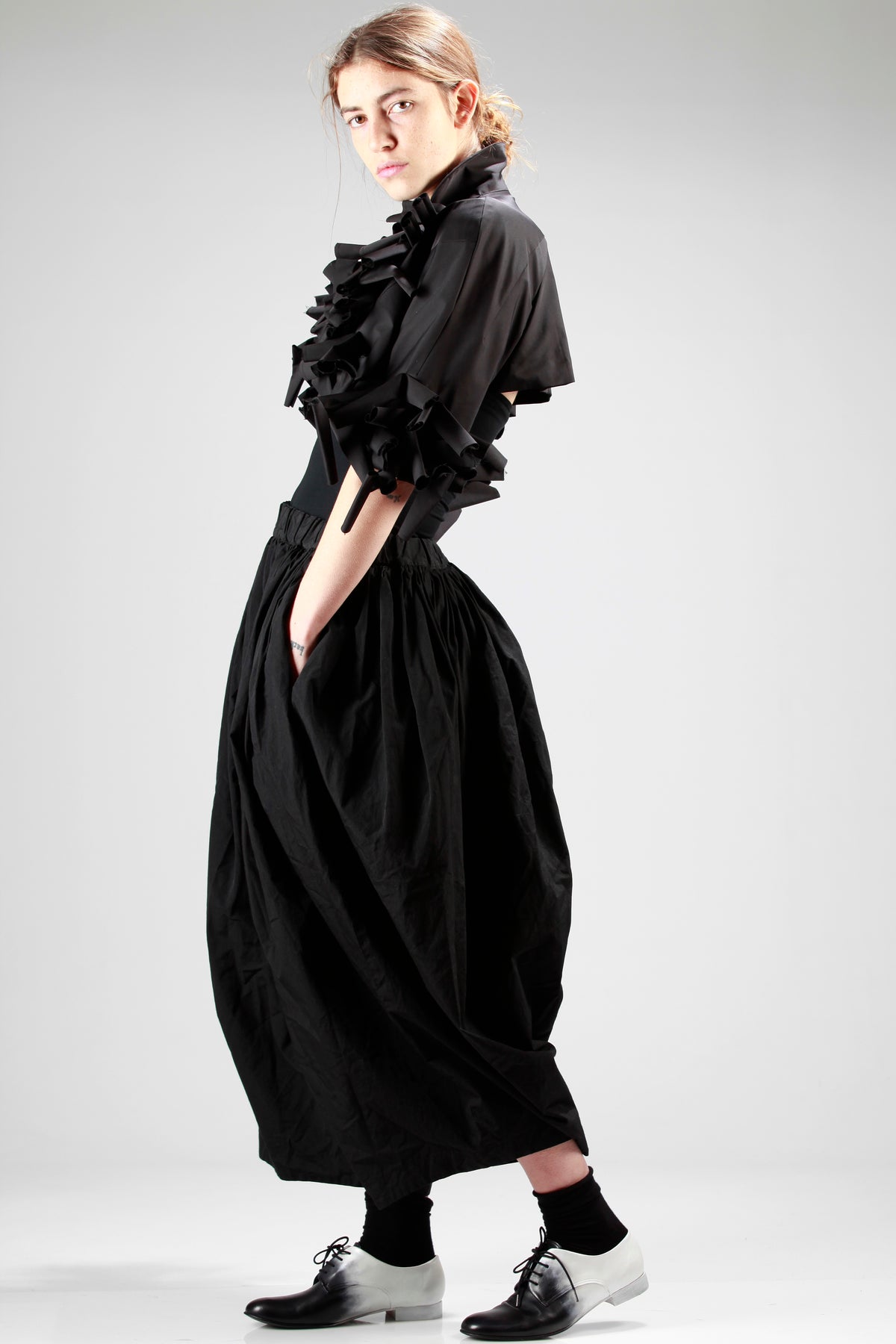 Polyester taffeta bolero