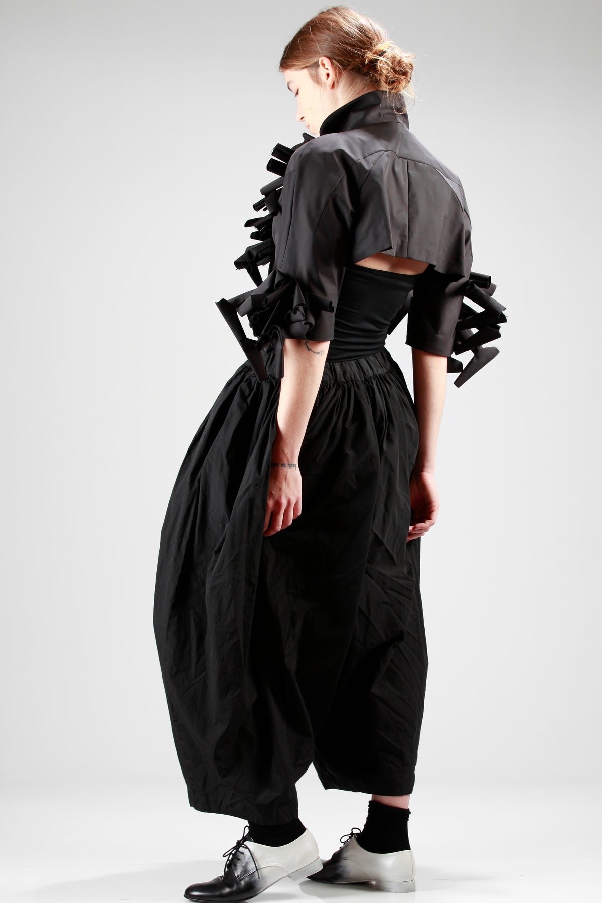Polyester taffeta bolero