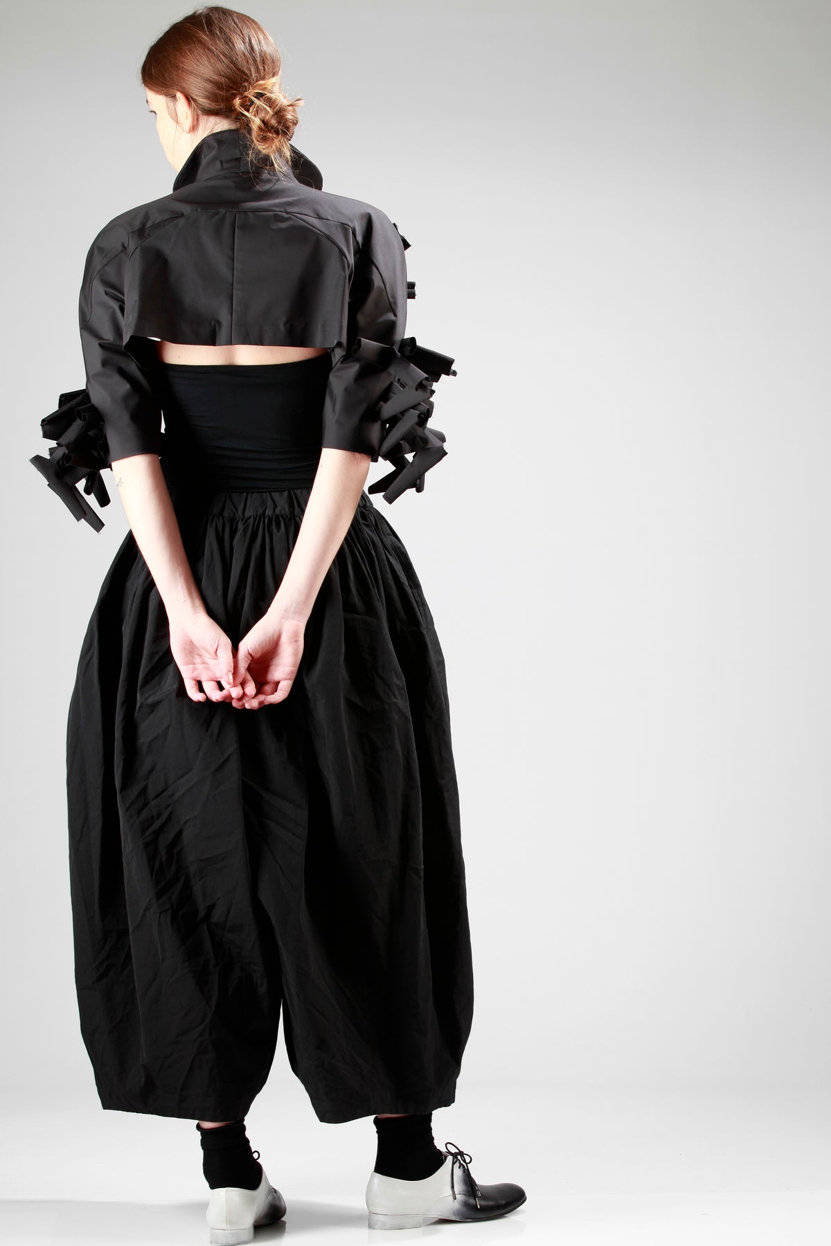 Polyester taffeta bolero