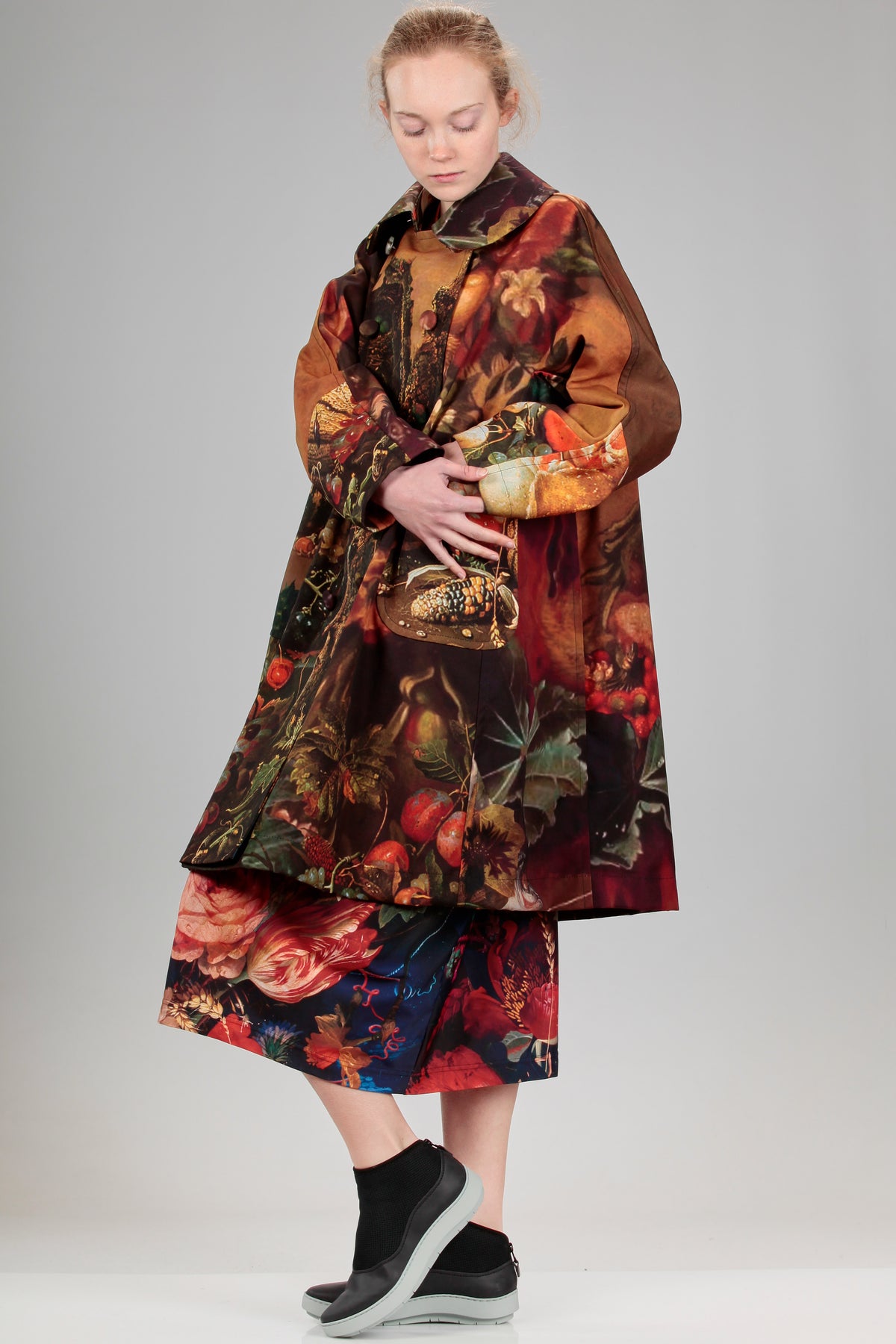 Double-breasted overcoat