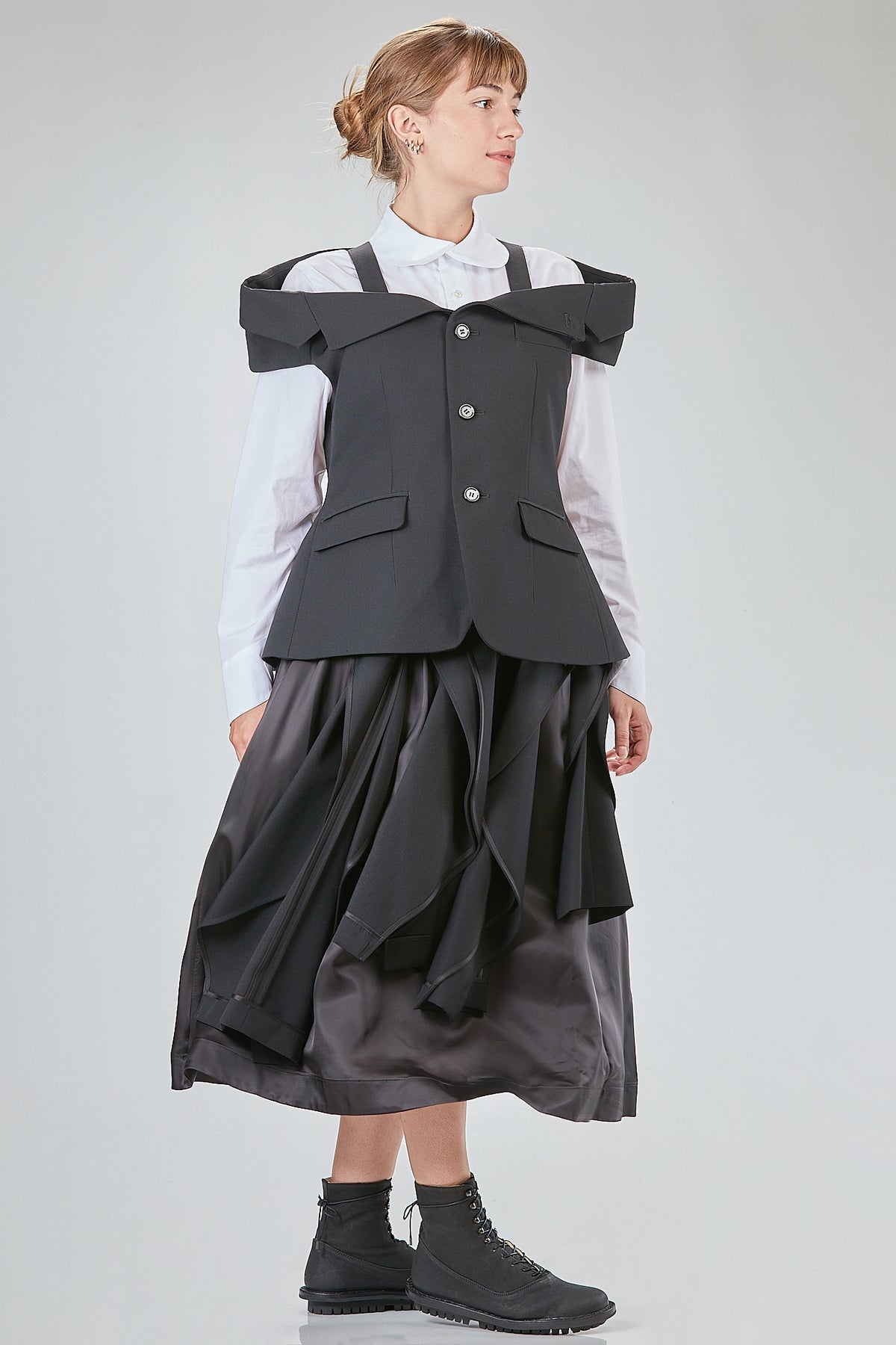 Ivo Milan Radical Fashion - gilet - NOIR KEI NINOMIYA