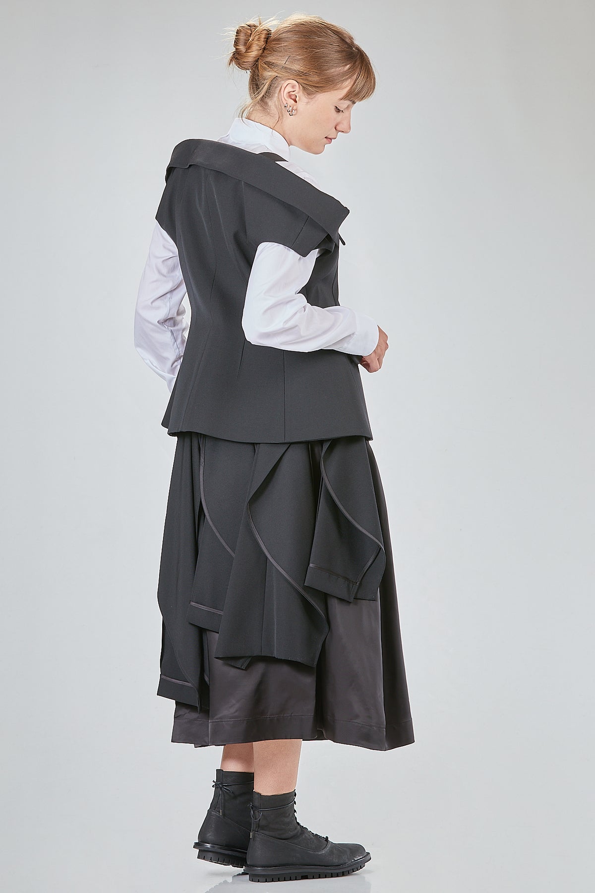Ivo Milan Radical Fashion - gilet - NOIR KEI NINOMIYA