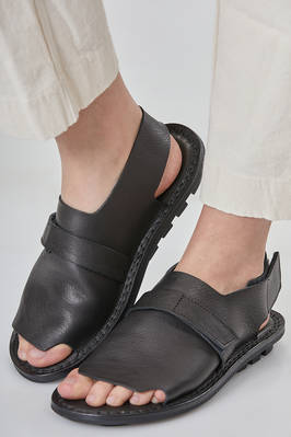 MODAL sandal in soft elk leather open on the front  - 51