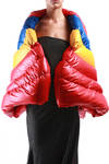 down padded cape  - 