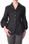 flowered pleats jacket  - 