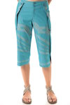 jacquard cotton short trousers  - 