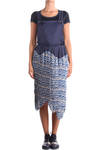 georgette pleats dungarees  - 