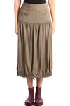 short baloon multilenght rayon skirt  - 