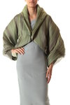 spiral pleats sculpture dress  - 