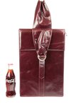 rectangular vertical shoulder bag  - 
