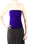 nylon jersey band top  - 