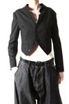cotton voile short jacket  - 