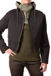 cropped bomber jacket  - 