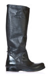 rubber heel detail boot  - 