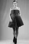 heavily ribbed dress  - 