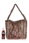 brown sculpture artbag  - 
