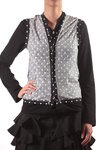 dotted cardigan  - 