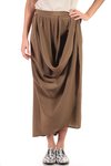 asymmetric long skirt  - 