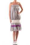 striped dress skirt  - 