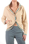 painted piping jacket  - 