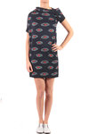 printed jersey dress  - 