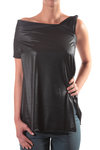 glossy jersey top  - 