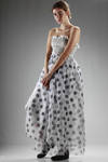 full lenght polka dot dress  - 
