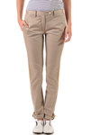 ribbed details trousers  - 
