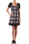tartan dress  - 