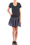 t-shirt skirt effect dress  - 
