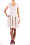 two fabrics dress  - 