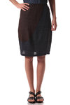 panelled skirt  - 