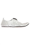 perforated leather shoe  - 