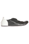 contrast heel shoe  - 
