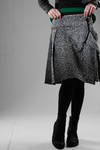 prince of Wales wool bouclè skirt  - 