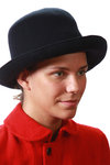 wide-brimmed hat  - 