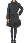 chunky knit design coat  - 