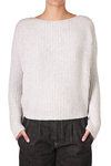 ribbed knit  sweater  - 