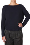 ribbed knit  sweater  - 