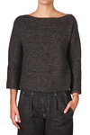 ribbed knit cashmere sweater  - 
