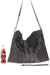 padded circle patterned polyester bag  - 