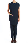 cashmere knit long top  - 