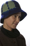 tye and dye bell-hat  - 