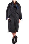 origami detail overcoat  - 