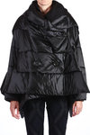 origami style padded coat  - 