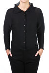 origami collar shirt jacket  - 
