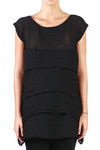 pleated short dress  - 