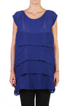 pleated short dress  - 