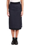 double fabric pencil skirt  - 